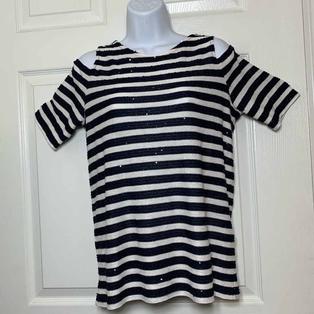 NWT Chico’s striped top size 0